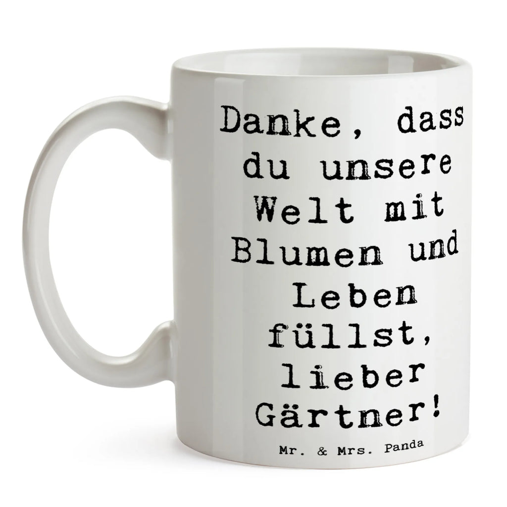 Tasse Spruch Gärtner Dankeschön Tasse, Kaffeetasse, Teetasse, Becher, Kaffeebecher, Teebecher, Keramiktasse, Porzellantasse, Büro Tasse, Geschenk Tasse, Tasse Sprüche, Tasse Motive, Kaffeetassen, Tasse bedrucken, Designer Tasse, Cappuccino Tassen, Schöne Teetassen