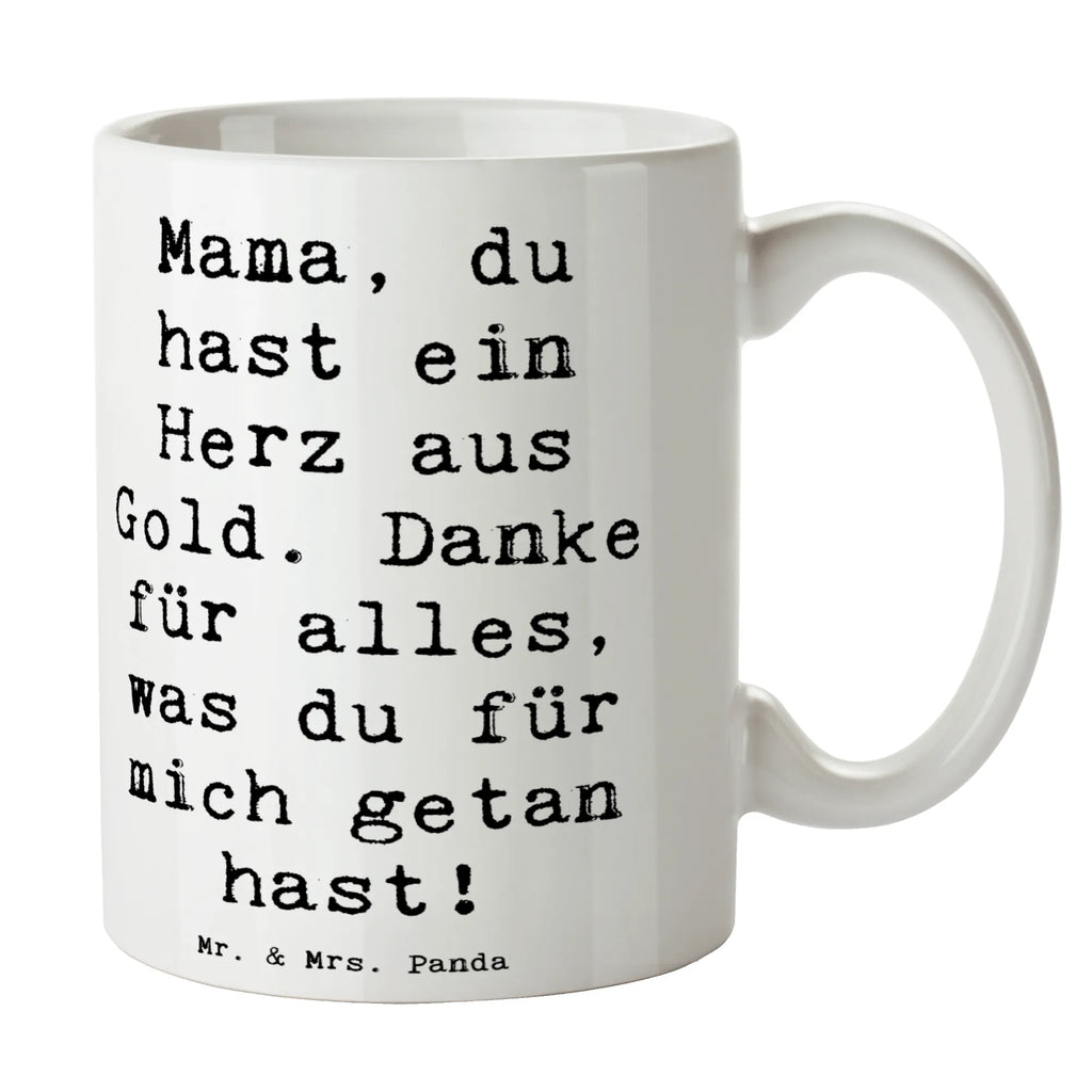 Tasse Spruch Mama Herz Gold Tasse, Kaffeetasse, Teetasse, Becher, Kaffeebecher, Teebecher, Keramiktasse, Porzellantasse, Büro Tasse, Geschenk Tasse, Tasse Sprüche, Tasse Motive, Kaffeetassen, Tasse bedrucken, Designer Tasse, Cappuccino Tassen, Schöne Teetassen