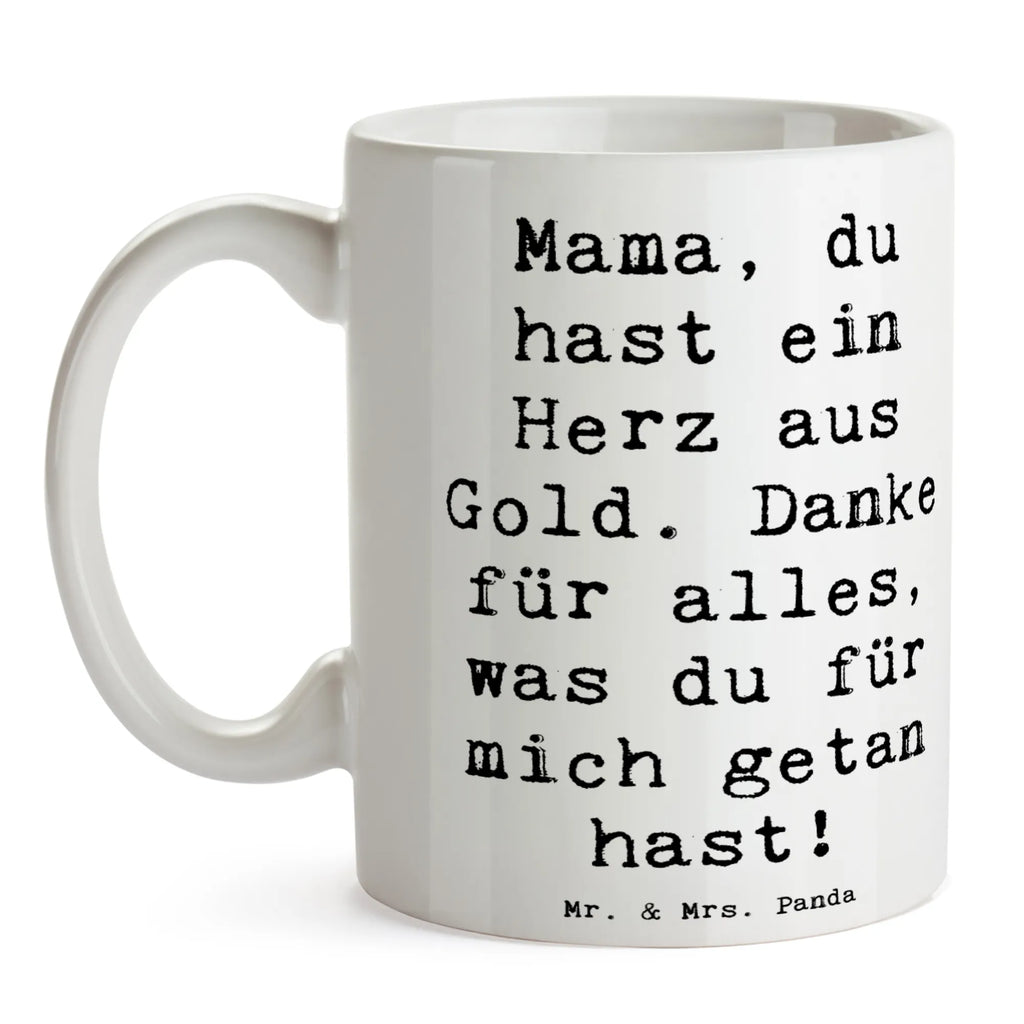 Tasse Spruch Mama Herz Gold Tasse, Kaffeetasse, Teetasse, Becher, Kaffeebecher, Teebecher, Keramiktasse, Porzellantasse, Büro Tasse, Geschenk Tasse, Tasse Sprüche, Tasse Motive, Kaffeetassen, Tasse bedrucken, Designer Tasse, Cappuccino Tassen, Schöne Teetassen