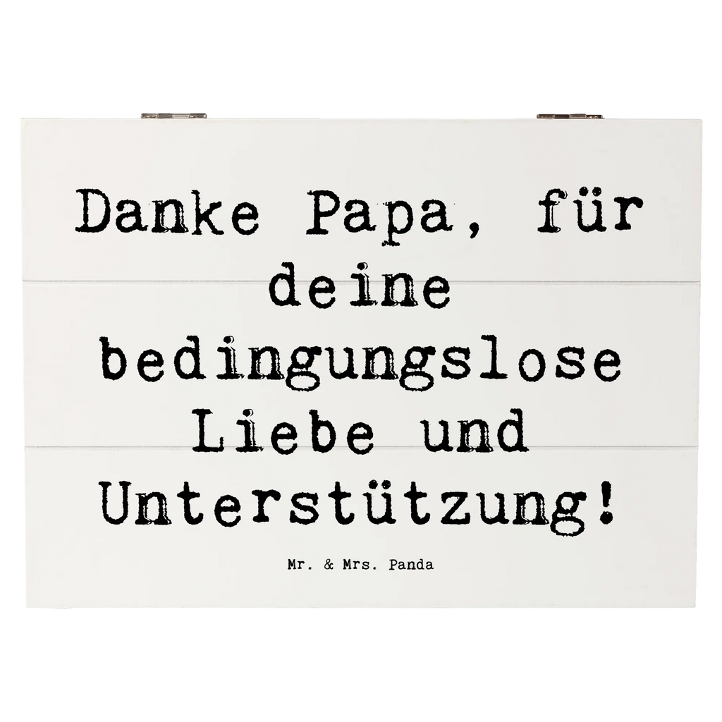 Holzkiste Danke Papa, für deine bedingungslose Liebe und Unterstützung! Holzkiste, Kiste, Schatzkiste, Truhe, Schatulle, XXL, Erinnerungsbox, Erinnerungskiste, Dekokiste, Aufbewahrungsbox, Geschenkbox, Geschenkdose