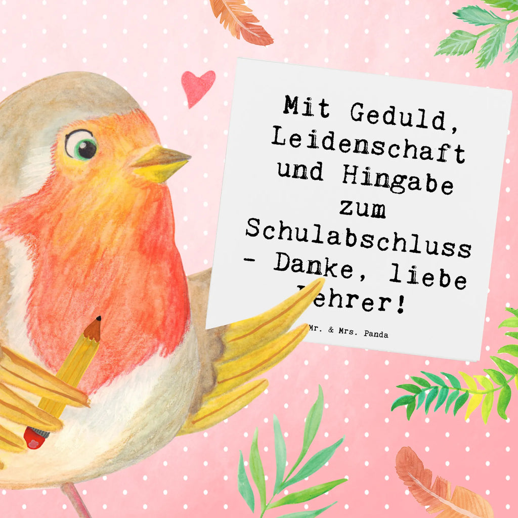 Deluxe Karte Spruch Danke Lehrer Karte, Grußkarte, Klappkarte, Einladungskarte, Glückwunschkarte, Hochzeitskarte, Geburtstagskarte, Hochwertige Grußkarte, Hochwertige Klappkarte