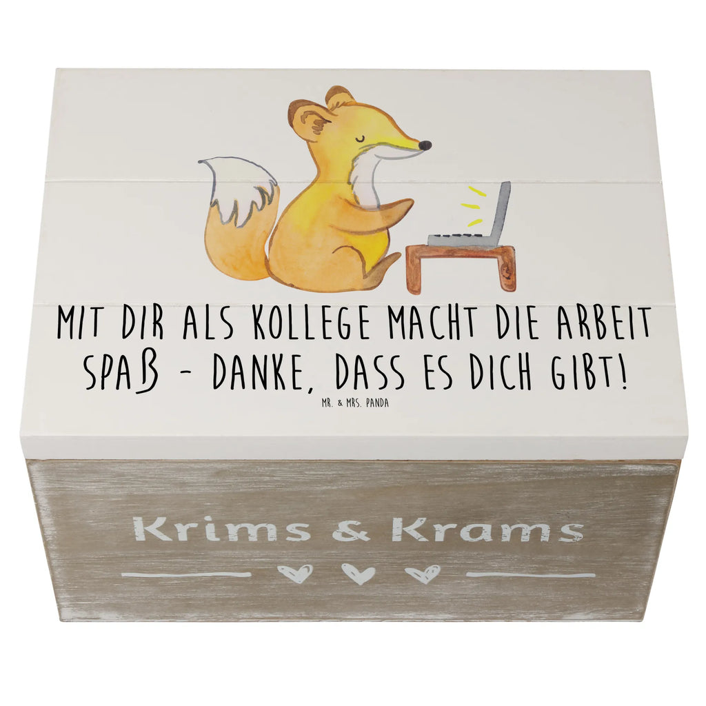 Holzkiste Kollege Freude Holzkiste, Kiste, Schatzkiste, Truhe, Schatulle, XXL, Erinnerungsbox, Erinnerungskiste, Dekokiste, Aufbewahrungsbox, Geschenkbox, Geschenkdose