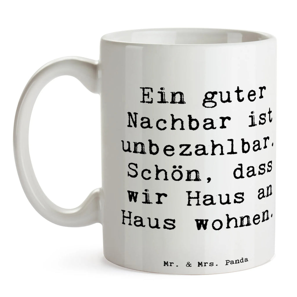 Tasse Spruch Guter Nachbar Tasse, Kaffeetasse, Teetasse, Becher, Kaffeebecher, Teebecher, Keramiktasse, Porzellantasse, Büro Tasse, Geschenk Tasse, Tasse Sprüche, Tasse Motive, Kaffeetassen, Tasse bedrucken, Designer Tasse, Cappuccino Tassen, Schöne Teetassen