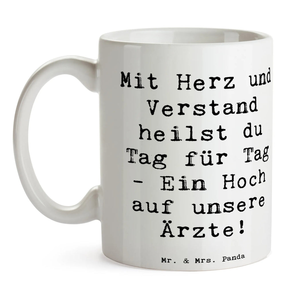 Tasse Spruch Arzt Herz Verstand Tasse, Kaffeetasse, Teetasse, Becher, Kaffeebecher, Teebecher, Keramiktasse, Porzellantasse, Büro Tasse, Geschenk Tasse, Tasse Sprüche, Tasse Motive, Kaffeetassen, Tasse bedrucken, Designer Tasse, Cappuccino Tassen, Schöne Teetassen