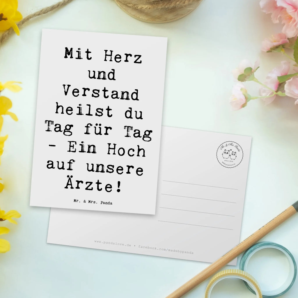 Postkarte Spruch Arzt Herz Verstand Postkarte, Karte, Geschenkkarte, Grußkarte, Einladung, Ansichtskarte, Geburtstagskarte, Einladungskarte, Dankeskarte, Ansichtskarten, Einladung Geburtstag, Einladungskarten Geburtstag