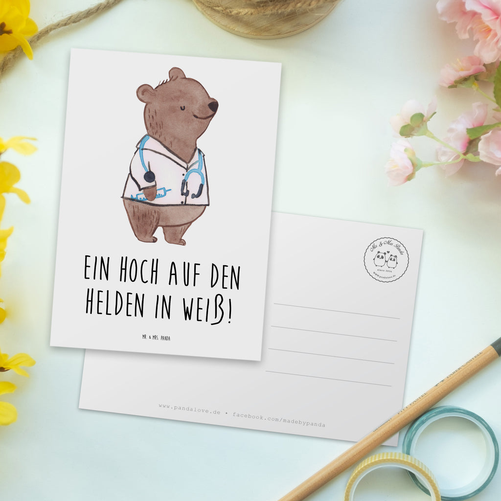 Postkarte Arzt Held Postkarte, Karte, Geschenkkarte, Grußkarte, Einladung, Ansichtskarte, Geburtstagskarte, Einladungskarte, Dankeskarte, Ansichtskarten, Einladung Geburtstag, Einladungskarten Geburtstag