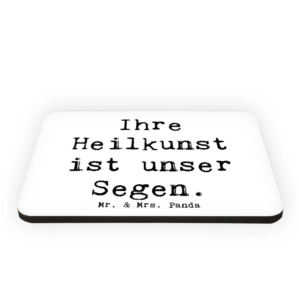 Magnet Ihre Heilkunst ist unser Segen. Kühlschrankmagnet, Pinnwandmagnet, Souvenir Magnet, Motivmagnete, Dekomagnet, Whiteboard Magnet, Notiz Magnet, Kühlschrank Dekoration