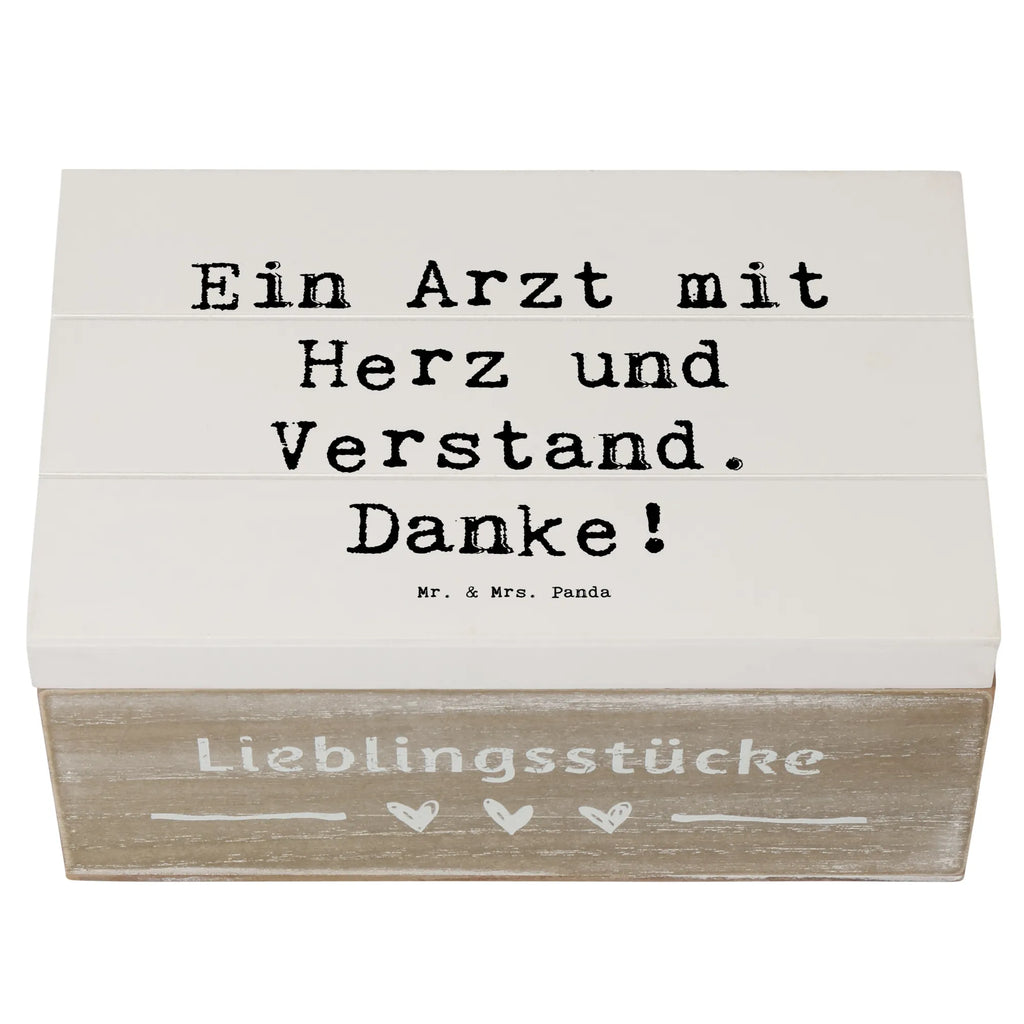 Holzkiste Ein Arzt mit Herz und Verstand. Danke! Holzkiste, Kiste, Schatzkiste, Truhe, Schatulle, XXL, Erinnerungsbox, Erinnerungskiste, Dekokiste, Aufbewahrungsbox, Geschenkbox, Geschenkdose