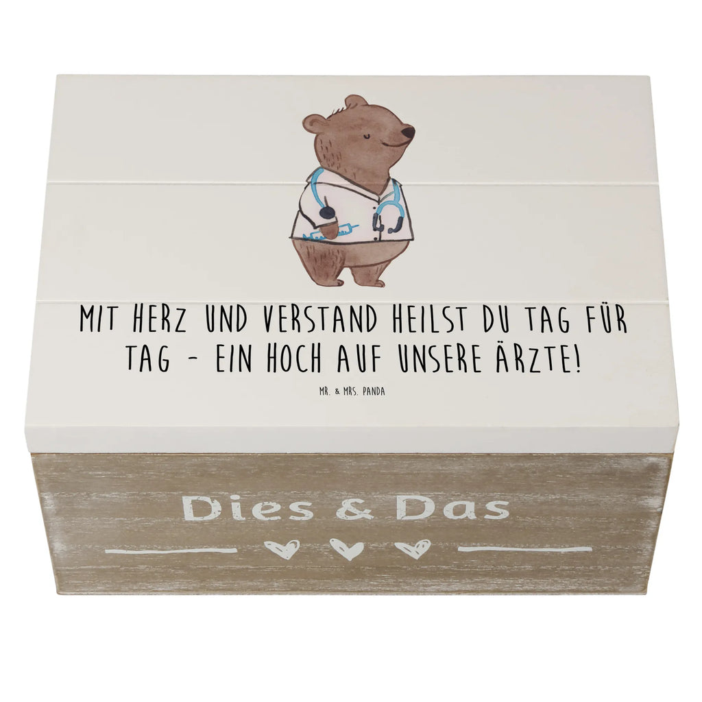 Holzkiste Arzt Herz Verstand Holzkiste, Kiste, Schatzkiste, Truhe, Schatulle, XXL, Erinnerungsbox, Erinnerungskiste, Dekokiste, Aufbewahrungsbox, Geschenkbox, Geschenkdose