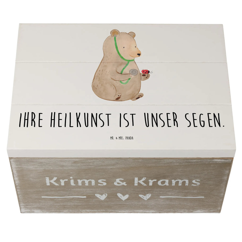 Holzkiste Arzt Segen Holzkiste, Kiste, Schatzkiste, Truhe, Schatulle, XXL, Erinnerungsbox, Erinnerungskiste, Dekokiste, Aufbewahrungsbox, Geschenkbox, Geschenkdose