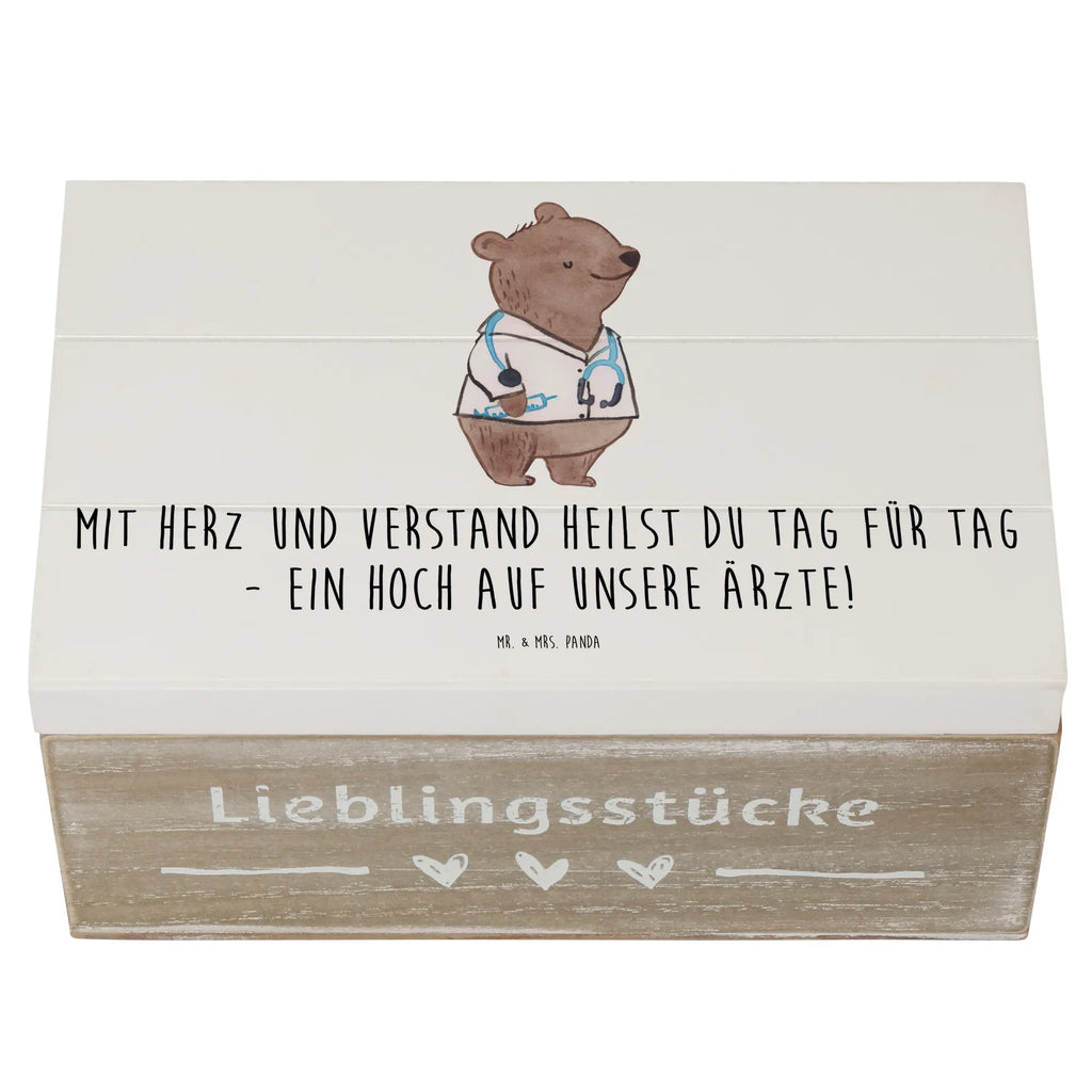 Holzkiste Arzt Herz Verstand Holzkiste, Kiste, Schatzkiste, Truhe, Schatulle, XXL, Erinnerungsbox, Erinnerungskiste, Dekokiste, Aufbewahrungsbox, Geschenkbox, Geschenkdose