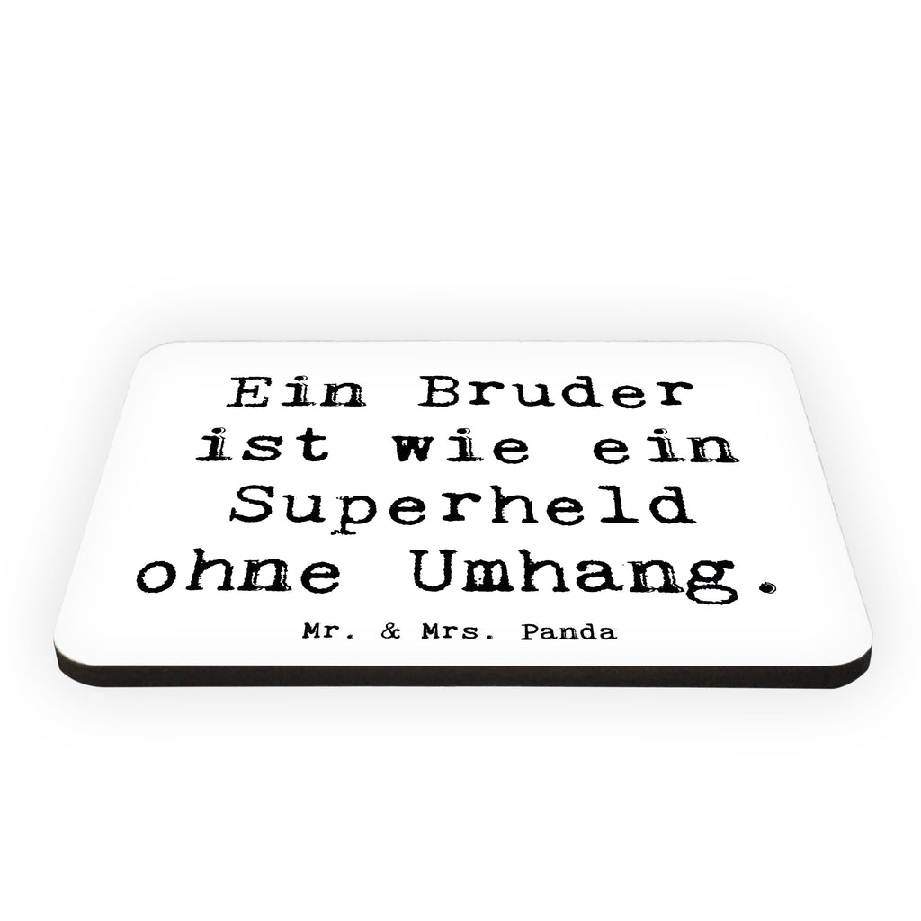 Magnet Ein Bruder ist wie ein Superheld ohne Umhang. Kühlschrankmagnet, Pinnwandmagnet, Souvenir Magnet, Motivmagnete, Dekomagnet, Whiteboard Magnet, Notiz Magnet, Kühlschrank Dekoration