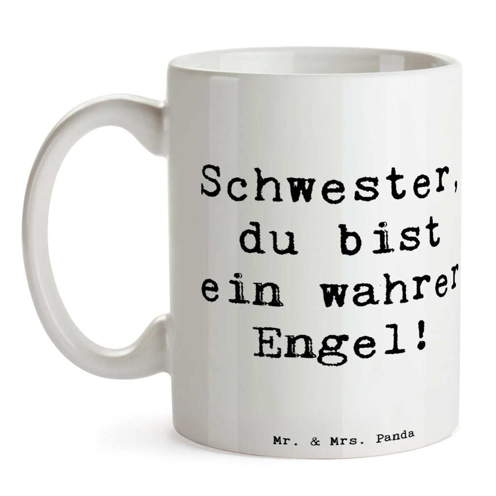 Tasse Spruch Schwester Engel Tasse, Kaffeetasse, Teetasse, Becher, Kaffeebecher, Teebecher, Keramiktasse, Porzellantasse, Büro Tasse, Geschenk Tasse, Tasse Sprüche, Tasse Motive, Kaffeetassen, Tasse bedrucken, Designer Tasse, Cappuccino Tassen, Schöne Teetassen