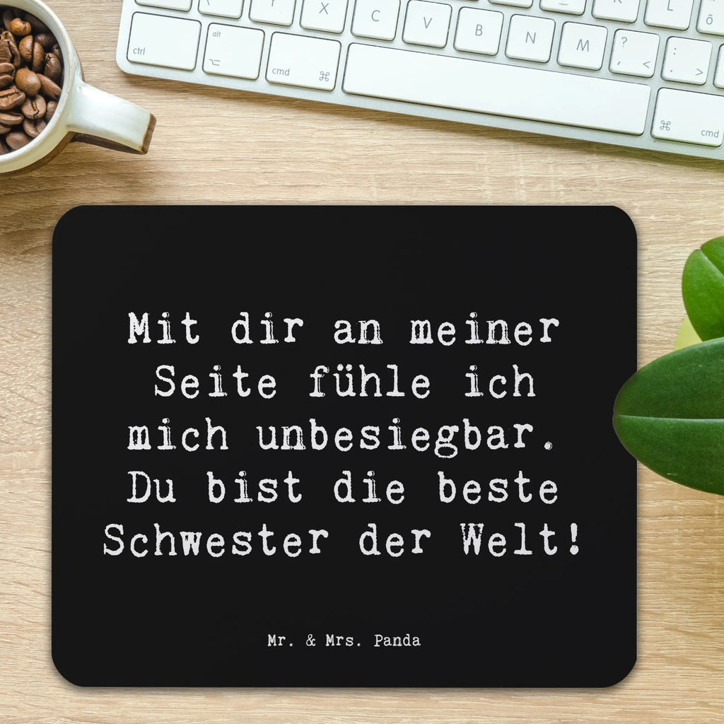 Mauspad Spruch Beste Schwester Mousepad, Computer zubehör, Büroausstattung, PC Zubehör, Arbeitszimmer, Mauspad, Einzigartiges Mauspad, Designer Mauspad, Mausunterlage, Mauspad Büro