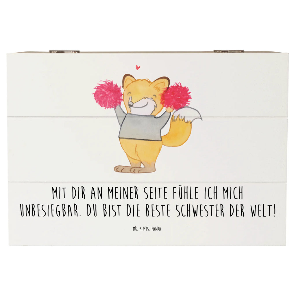 Holzkiste Beste Schwester Holzkiste, Kiste, Schatzkiste, Truhe, Schatulle, XXL, Erinnerungsbox, Erinnerungskiste, Dekokiste, Aufbewahrungsbox, Geschenkbox, Geschenkdose