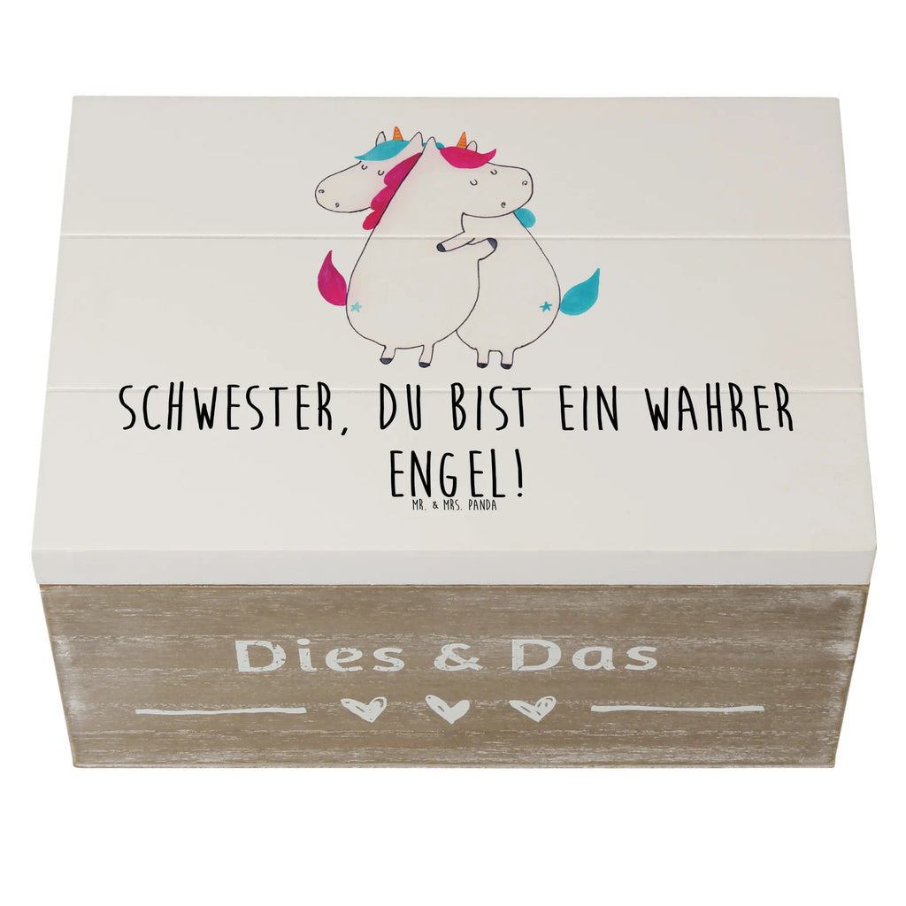 Holzkiste Schwester Engel Holzkiste, Kiste, Schatzkiste, Truhe, Schatulle, XXL, Erinnerungsbox, Erinnerungskiste, Dekokiste, Aufbewahrungsbox, Geschenkbox, Geschenkdose