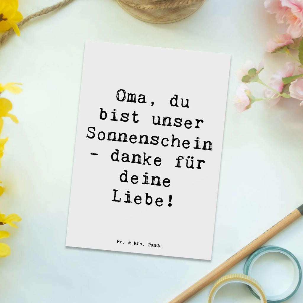 Postkarte Spruch Oma Sonnenschein Postkarte, Karte, Geschenkkarte, Grußkarte, Einladung, Ansichtskarte, Geburtstagskarte, Einladungskarte, Dankeskarte, Ansichtskarten, Einladung Geburtstag, Einladungskarten Geburtstag