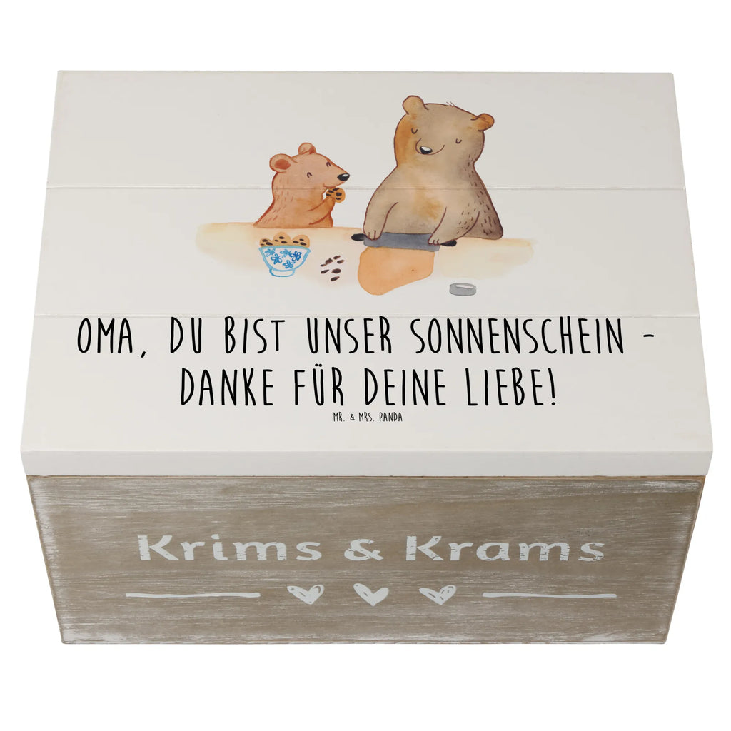 Holzkiste Oma Sonnenschein Holzkiste, Kiste, Schatzkiste, Truhe, Schatulle, XXL, Erinnerungsbox, Erinnerungskiste, Dekokiste, Aufbewahrungsbox, Geschenkbox, Geschenkdose