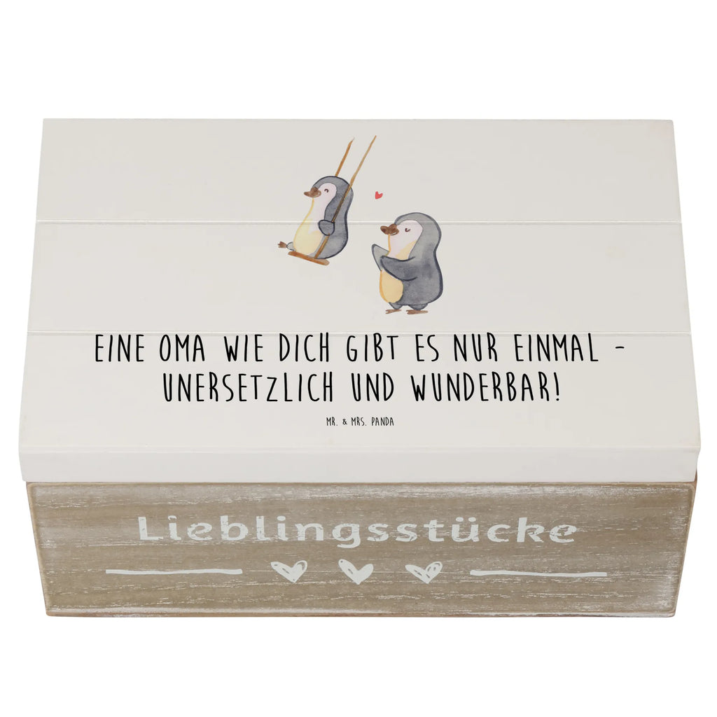 Holzkiste Einzigartige Oma Holzkiste, Kiste, Schatzkiste, Truhe, Schatulle, XXL, Erinnerungsbox, Erinnerungskiste, Dekokiste, Aufbewahrungsbox, Geschenkbox, Geschenkdose