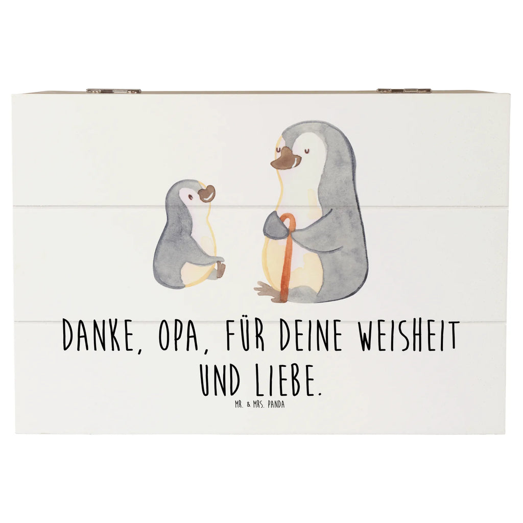 Holzkiste Opa Weisheit und Liebe Holzkiste, Kiste, Schatzkiste, Truhe, Schatulle, XXL, Erinnerungsbox, Erinnerungskiste, Dekokiste, Aufbewahrungsbox, Geschenkbox, Geschenkdose