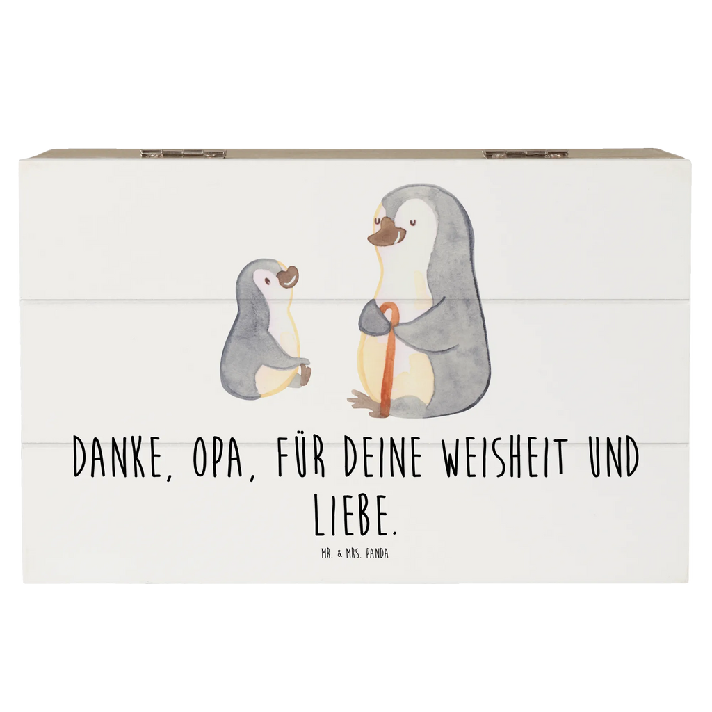 Holzkiste Opa Weisheit und Liebe Holzkiste, Kiste, Schatzkiste, Truhe, Schatulle, XXL, Erinnerungsbox, Erinnerungskiste, Dekokiste, Aufbewahrungsbox, Geschenkbox, Geschenkdose