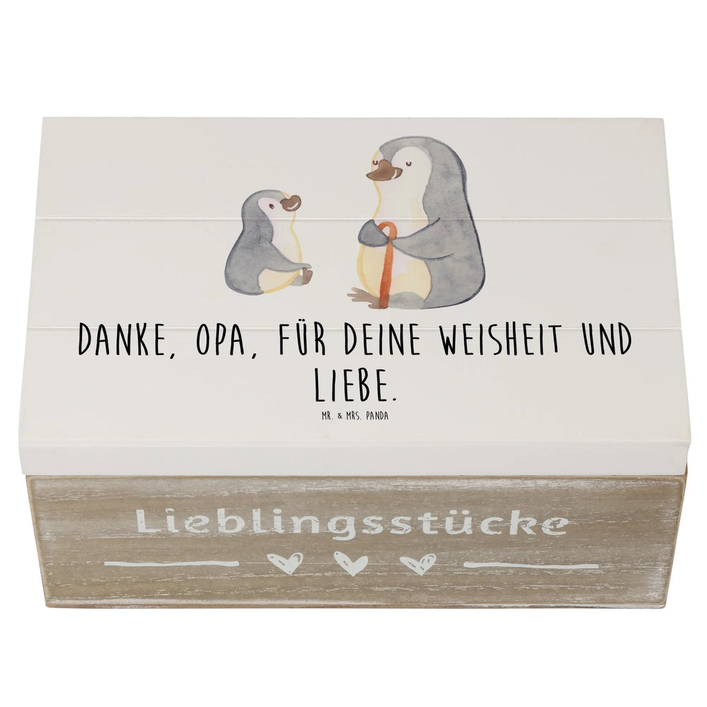 Holzkiste Opa Weisheit und Liebe Holzkiste, Kiste, Schatzkiste, Truhe, Schatulle, XXL, Erinnerungsbox, Erinnerungskiste, Dekokiste, Aufbewahrungsbox, Geschenkbox, Geschenkdose