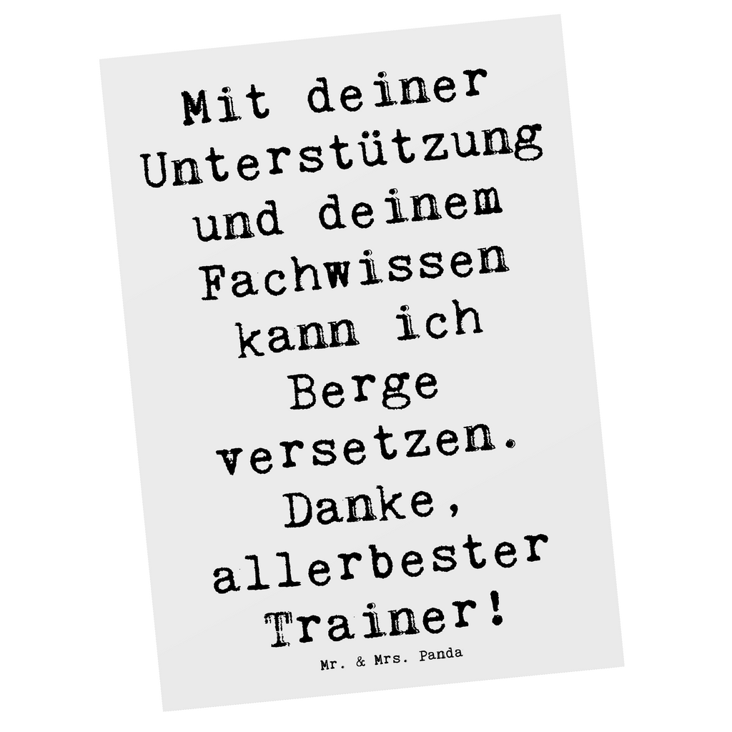 Postkarte Spruch Bester Trainer Postkarte, Karte, Geschenkkarte, Grußkarte, Einladung, Ansichtskarte, Geburtstagskarte, Einladungskarte, Dankeskarte, Ansichtskarten, Einladung Geburtstag, Einladungskarten Geburtstag