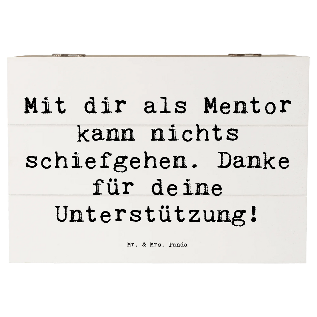 Holzkiste Mit dir als Mentor kann nichts schiefgehen. Danke für deine Unterstützung! Holzkiste, Kiste, Schatzkiste, Truhe, Schatulle, XXL, Erinnerungsbox, Erinnerungskiste, Dekokiste, Aufbewahrungsbox, Geschenkbox, Geschenkdose