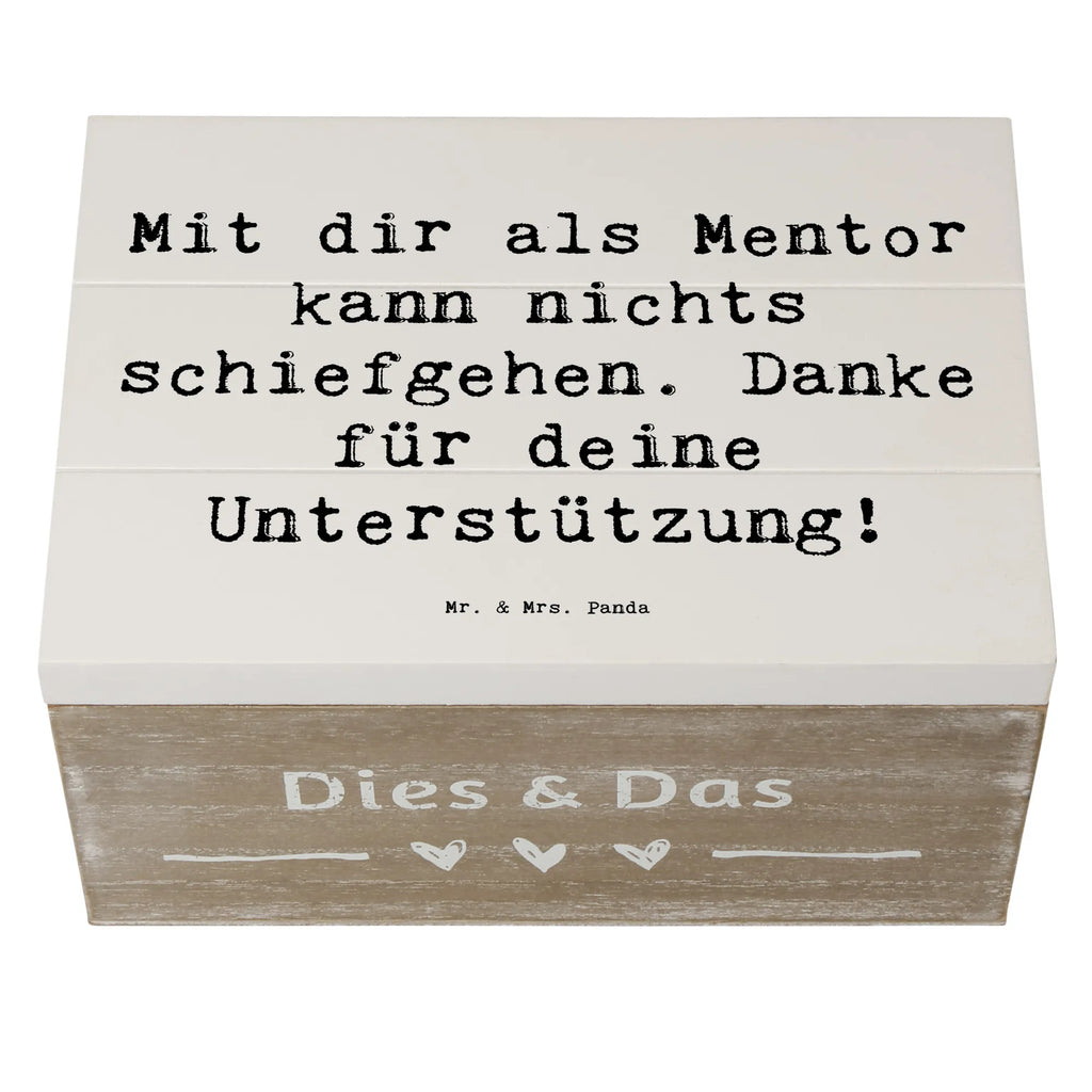 Holzkiste Mit dir als Mentor kann nichts schiefgehen. Danke für deine Unterstützung! Holzkiste, Kiste, Schatzkiste, Truhe, Schatulle, XXL, Erinnerungsbox, Erinnerungskiste, Dekokiste, Aufbewahrungsbox, Geschenkbox, Geschenkdose