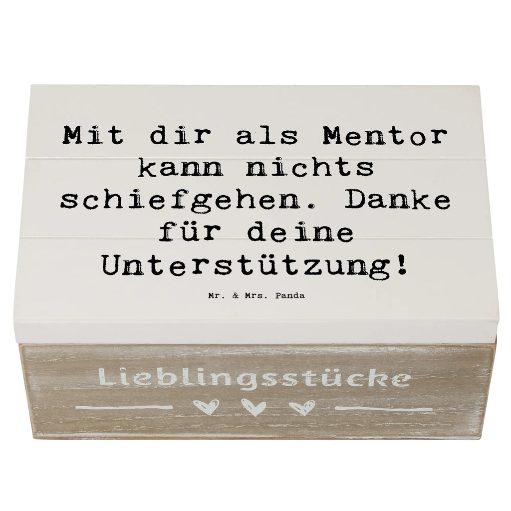 Holzkiste Mit dir als Mentor kann nichts schiefgehen. Danke für deine Unterstützung! Holzkiste, Kiste, Schatzkiste, Truhe, Schatulle, XXL, Erinnerungsbox, Erinnerungskiste, Dekokiste, Aufbewahrungsbox, Geschenkbox, Geschenkdose