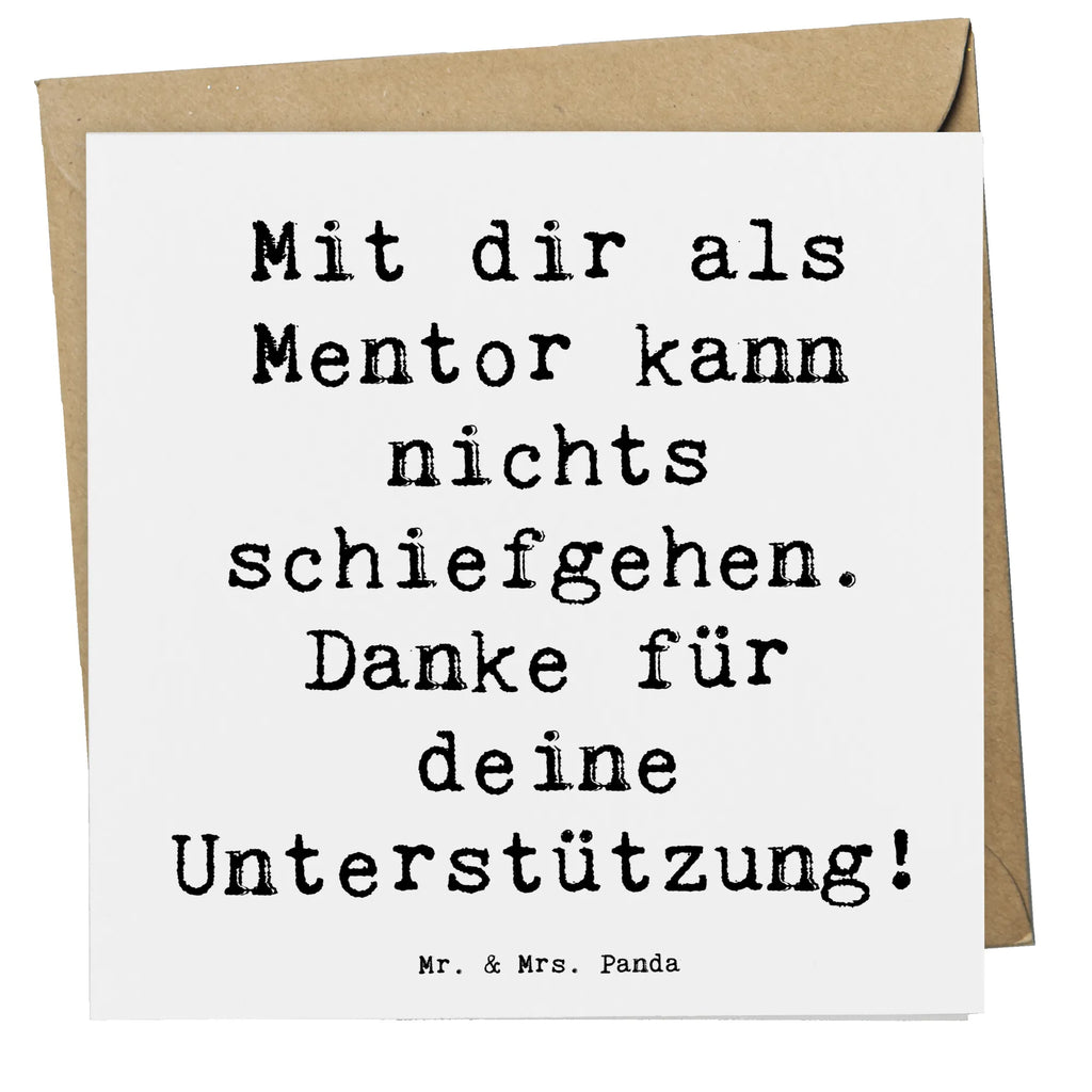 Deluxe Karte Spruch Beste Mentor Karte, Grußkarte, Klappkarte, Einladungskarte, Glückwunschkarte, Hochzeitskarte, Geburtstagskarte, Hochwertige Grußkarte, Hochwertige Klappkarte