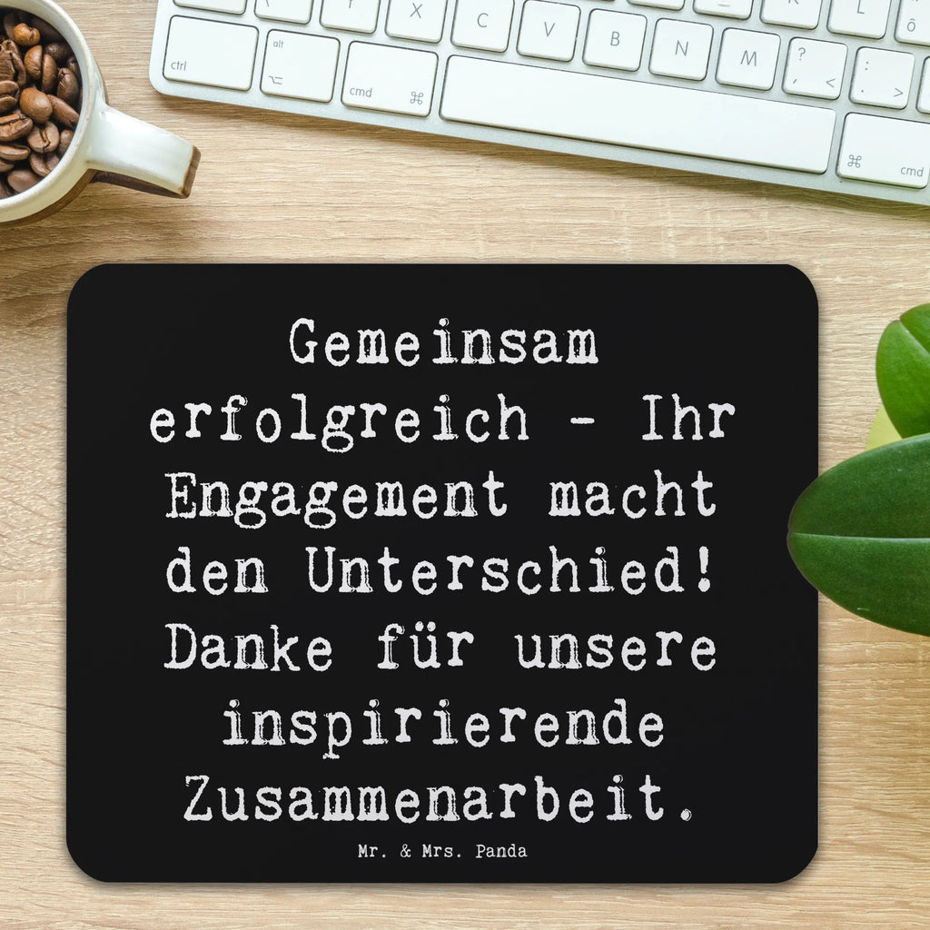 Mauspad Spruch Geschäftspartner Erfolg Mousepad, Computer zubehör, Büroausstattung, PC Zubehör, Arbeitszimmer, Mauspad, Einzigartiges Mauspad, Designer Mauspad, Mausunterlage, Mauspad Büro