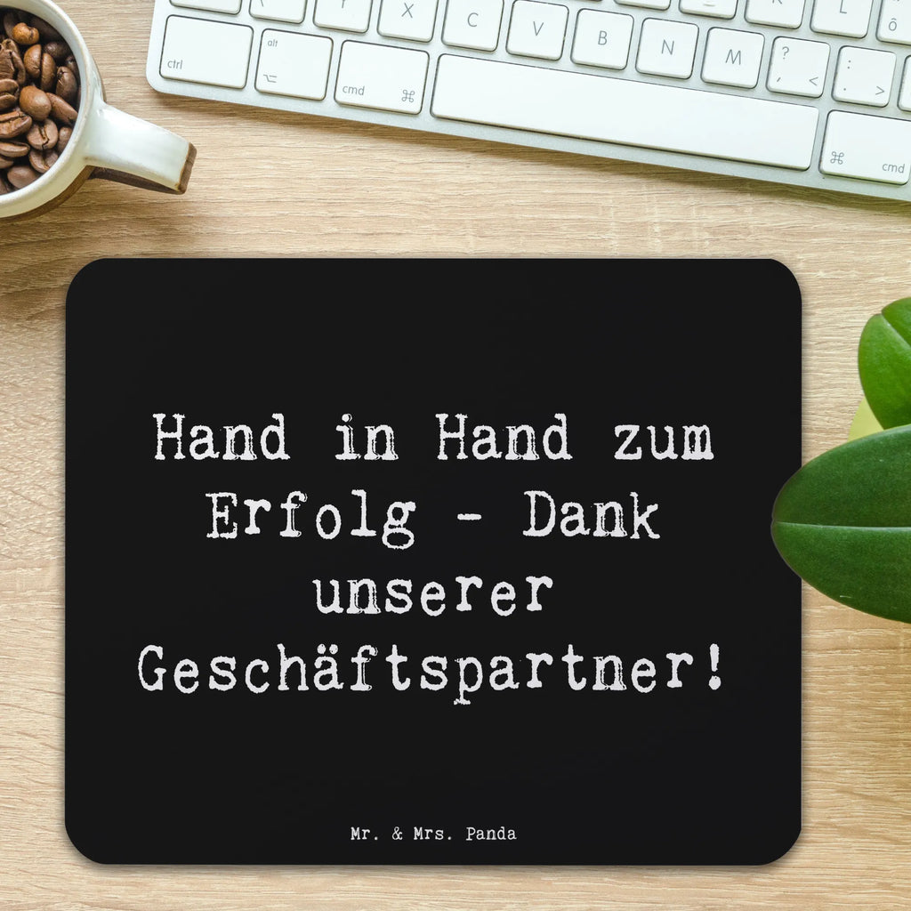 Mauspad Spruch Erfolg Geschäftspartner Mousepad, Computer zubehör, Büroausstattung, PC Zubehör, Arbeitszimmer, Mauspad, Einzigartiges Mauspad, Designer Mauspad, Mausunterlage, Mauspad Büro