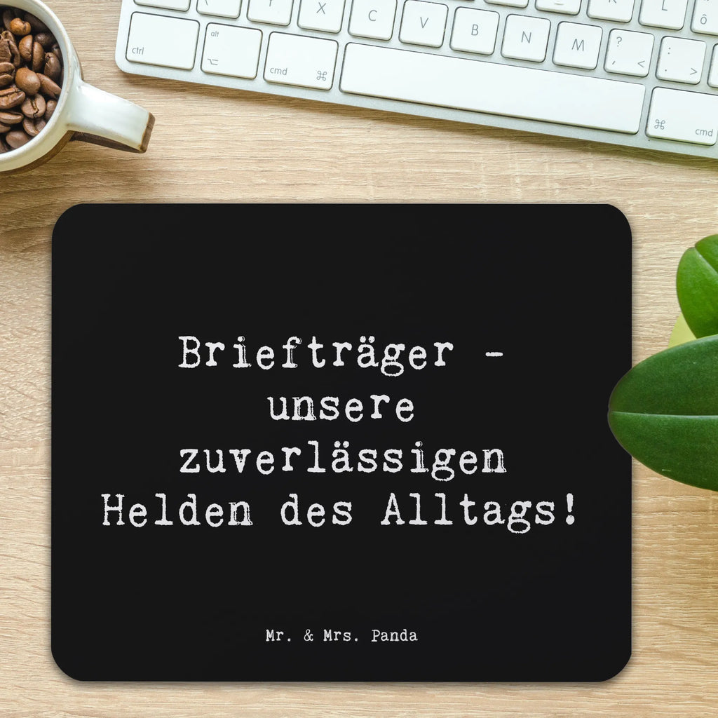 Mauspad Spruch Briefträger Helden Mousepad, Computer zubehör, Büroausstattung, PC Zubehör, Arbeitszimmer, Mauspad, Einzigartiges Mauspad, Designer Mauspad, Mausunterlage, Mauspad Büro