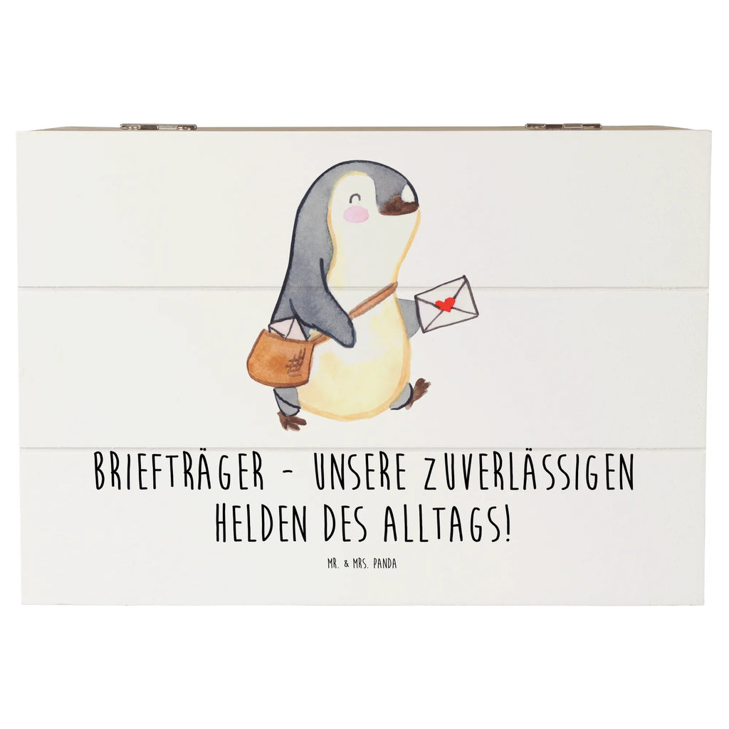 Holzkiste Briefträger Helden Holzkiste, Kiste, Schatzkiste, Truhe, Schatulle, XXL, Erinnerungsbox, Erinnerungskiste, Dekokiste, Aufbewahrungsbox, Geschenkbox, Geschenkdose