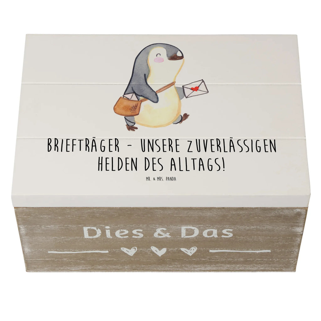 Holzkiste Briefträger Helden Holzkiste, Kiste, Schatzkiste, Truhe, Schatulle, XXL, Erinnerungsbox, Erinnerungskiste, Dekokiste, Aufbewahrungsbox, Geschenkbox, Geschenkdose