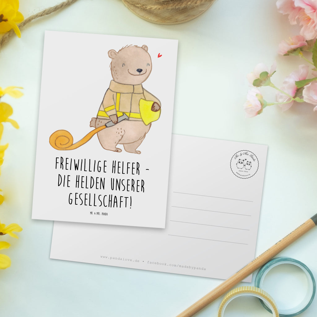 Postkarte Freiwilliger Held Postkarte, Karte, Geschenkkarte, Grußkarte, Einladung, Ansichtskarte, Geburtstagskarte, Einladungskarte, Dankeskarte, Ansichtskarten, Einladung Geburtstag, Einladungskarten Geburtstag