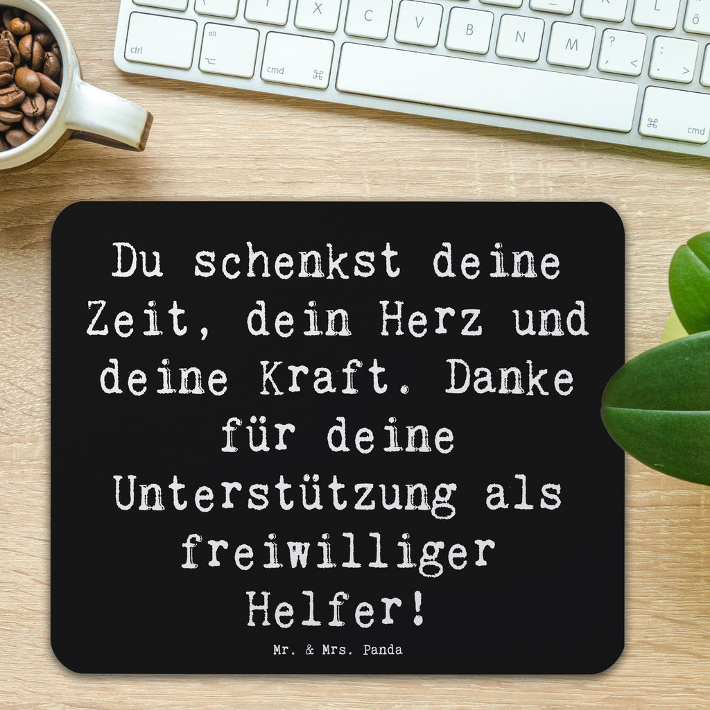 Mauspad Spruch Freiwilliger Dank Mousepad, Computer zubehör, Büroausstattung, PC Zubehör, Arbeitszimmer, Mauspad, Einzigartiges Mauspad, Designer Mauspad, Mausunterlage, Mauspad Büro