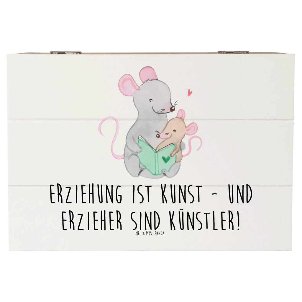 Holzkiste Erzieher Künstler Holzkiste, Kiste, Schatzkiste, Truhe, Schatulle, XXL, Erinnerungsbox, Erinnerungskiste, Dekokiste, Aufbewahrungsbox, Geschenkbox, Geschenkdose