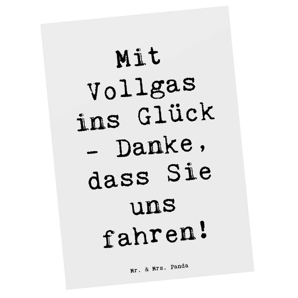 Postkarte Spruch Chauffeur Glück Postkarte, Karte, Geschenkkarte, Grußkarte, Einladung, Ansichtskarte, Geburtstagskarte, Einladungskarte, Dankeskarte, Ansichtskarten, Einladung Geburtstag, Einladungskarten Geburtstag