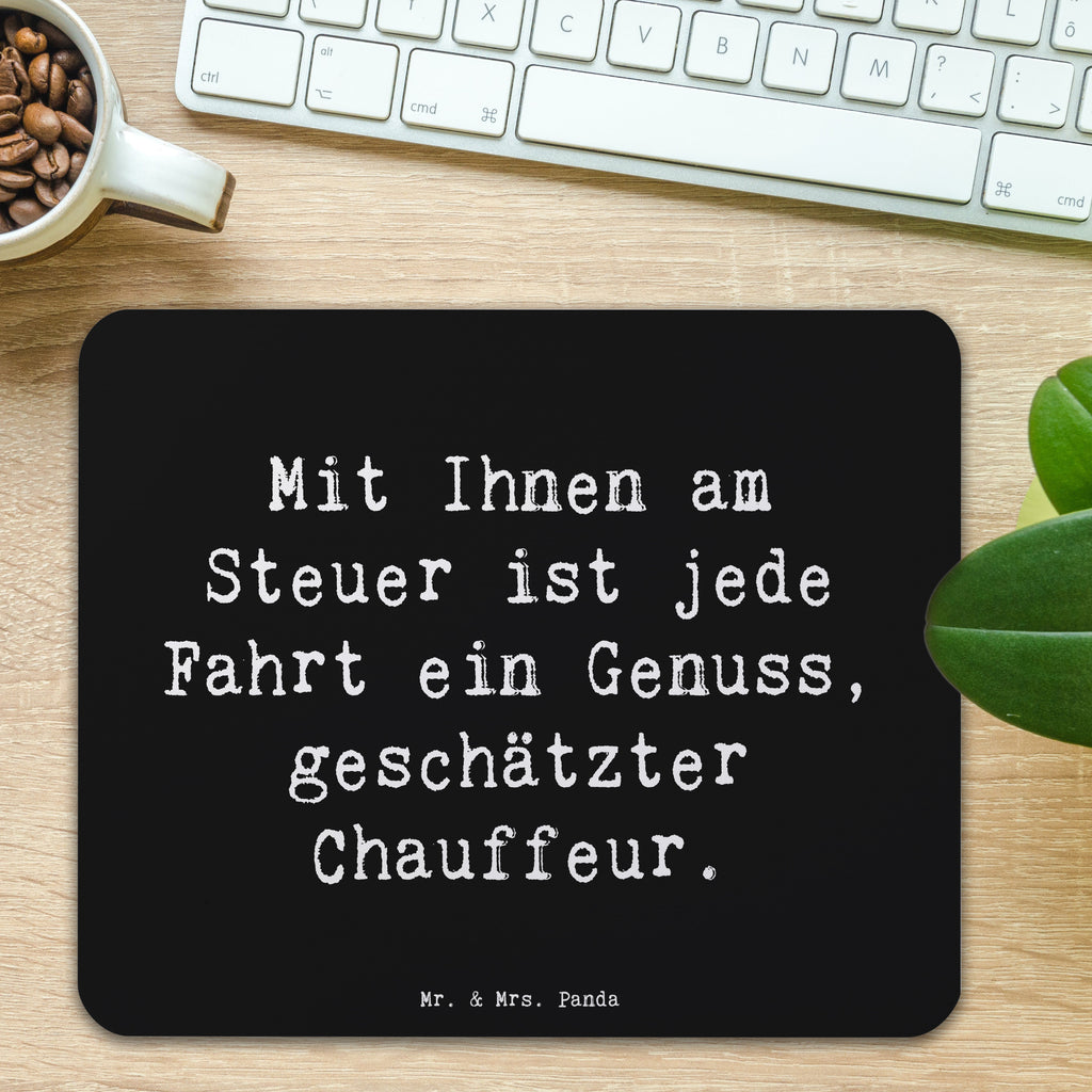 Mauspad Spruch Chauffeur Genussfahrt Mousepad, Computer zubehör, Büroausstattung, PC Zubehör, Arbeitszimmer, Mauspad, Einzigartiges Mauspad, Designer Mauspad, Mausunterlage, Mauspad Büro