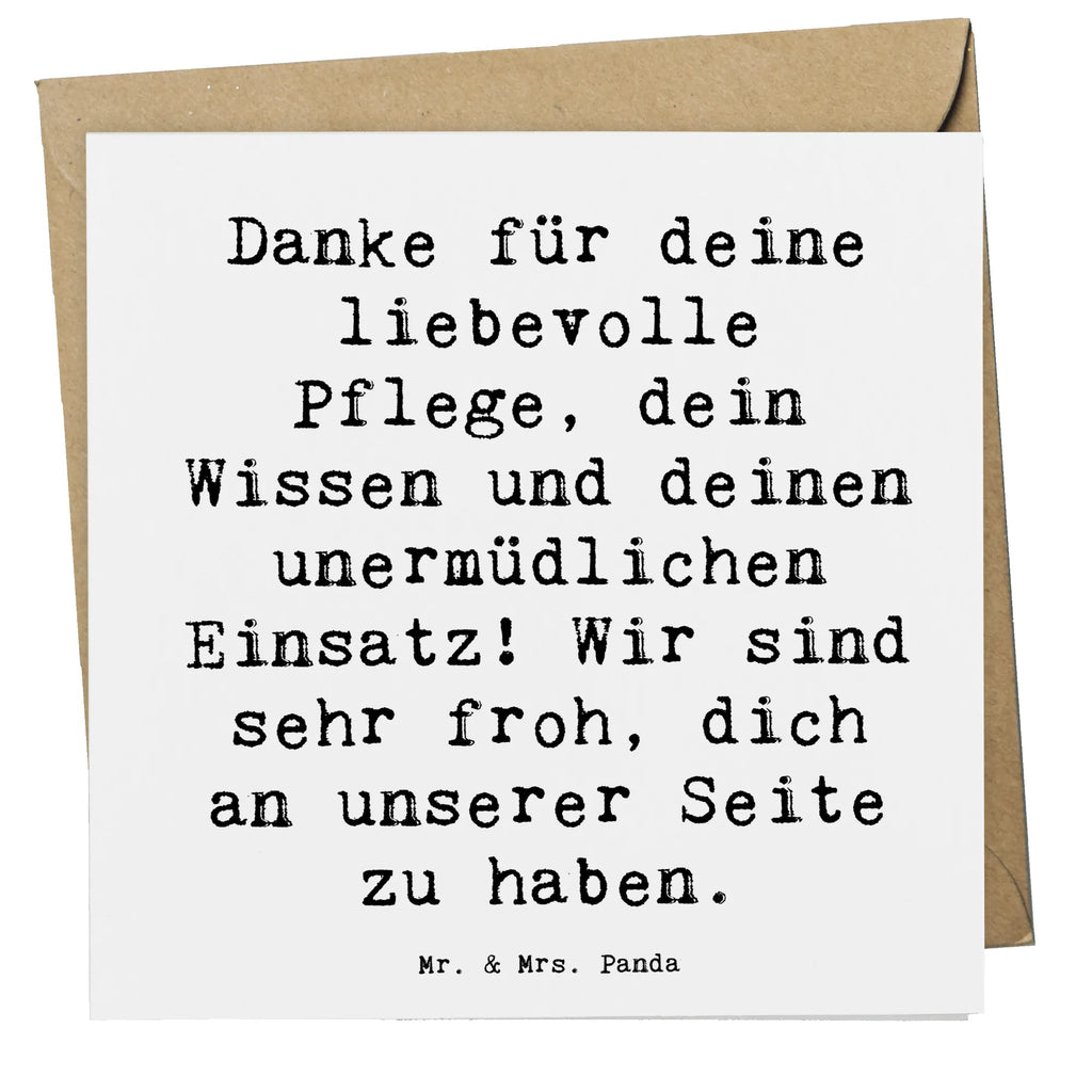 Deluxe Karte Spruch Dankbare Pflegekraft Karte, Grußkarte, Klappkarte, Einladungskarte, Glückwunschkarte, Hochzeitskarte, Geburtstagskarte, Hochwertige Grußkarte, Hochwertige Klappkarte