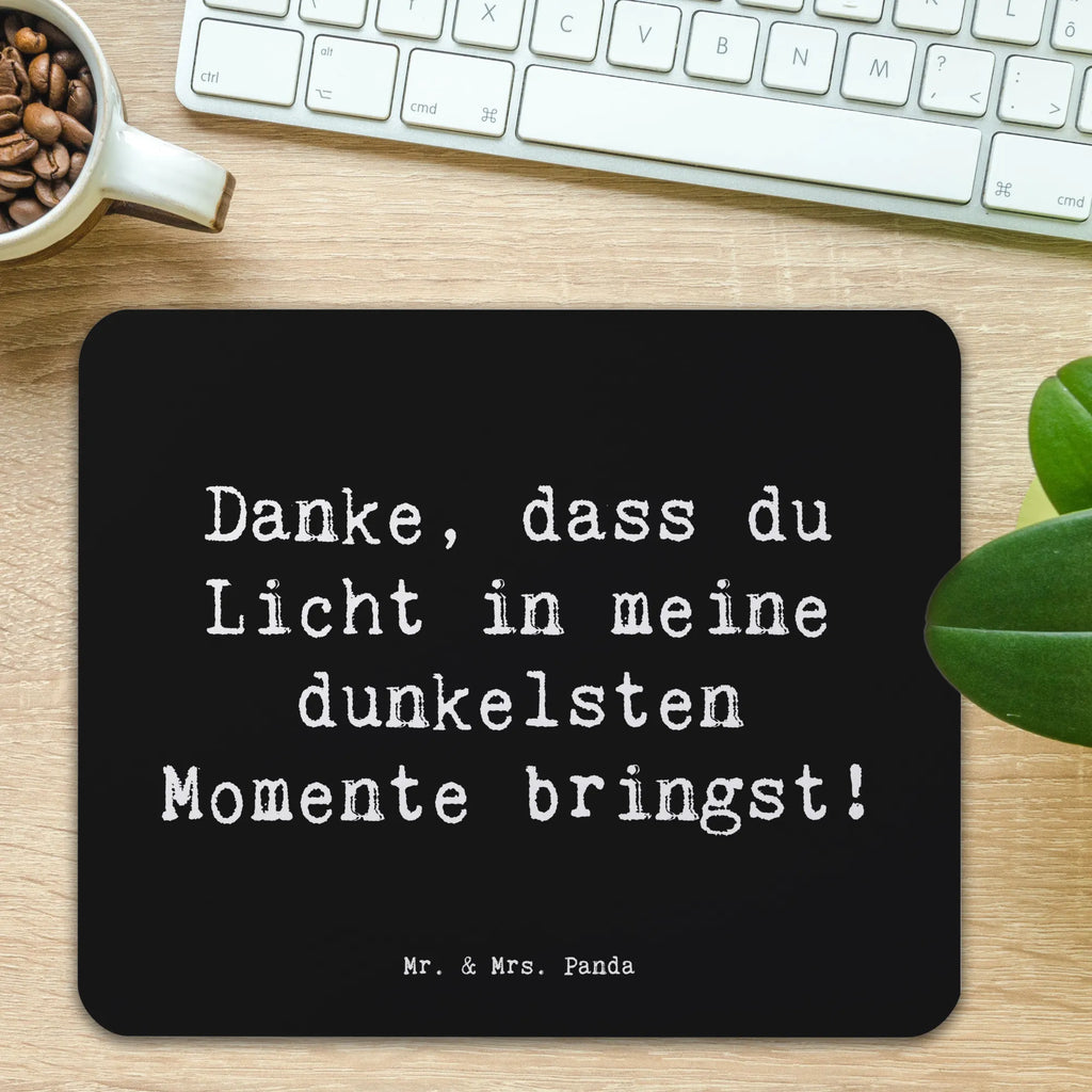 Mauspad Spruch Herztherapeut Licht Mousepad, Computer zubehör, Büroausstattung, PC Zubehör, Arbeitszimmer, Mauspad, Einzigartiges Mauspad, Designer Mauspad, Mausunterlage, Mauspad Büro