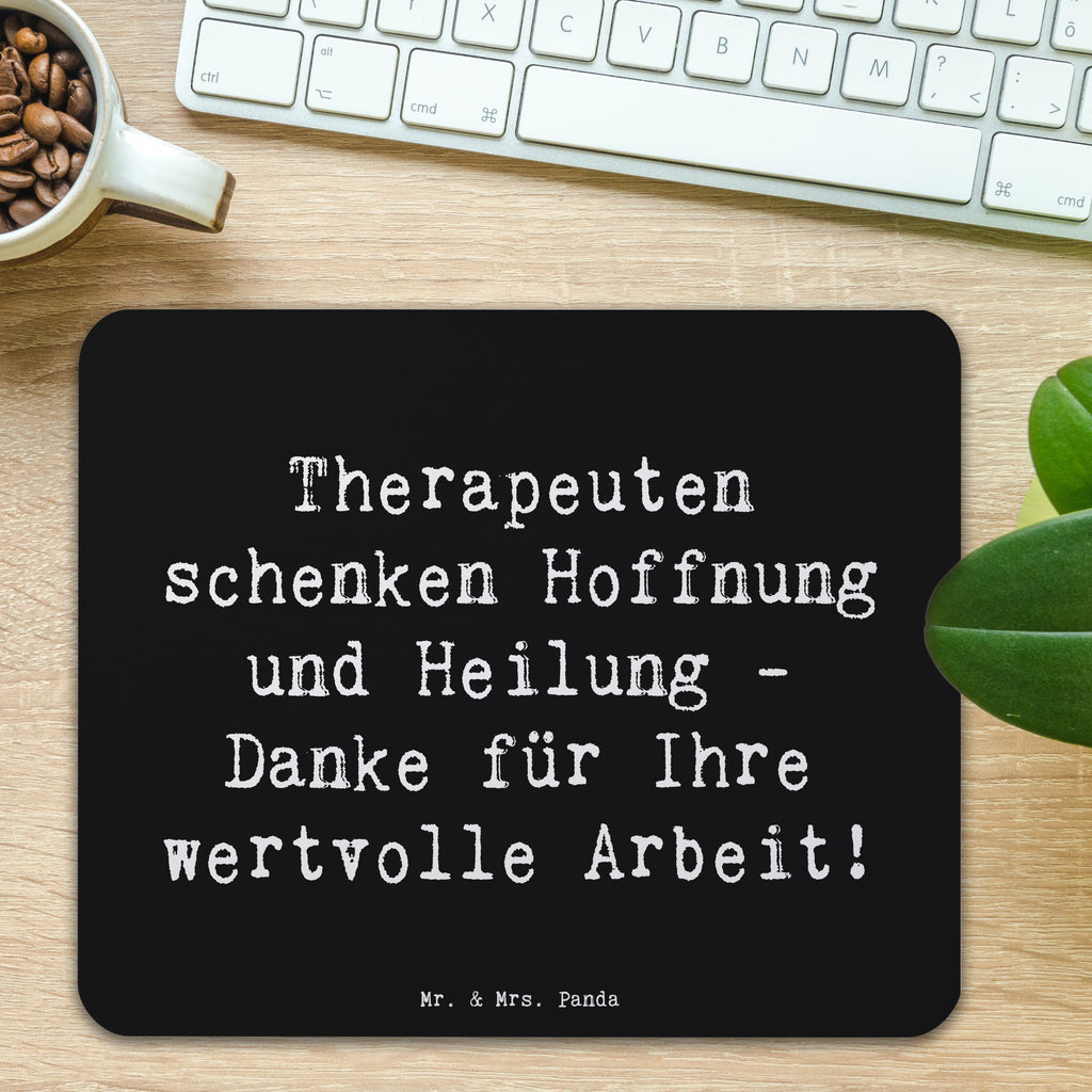 Mauspad Spruch Therapeut Dankeschön Mousepad, Computer zubehör, Büroausstattung, PC Zubehör, Arbeitszimmer, Mauspad, Einzigartiges Mauspad, Designer Mauspad, Mausunterlage, Mauspad Büro