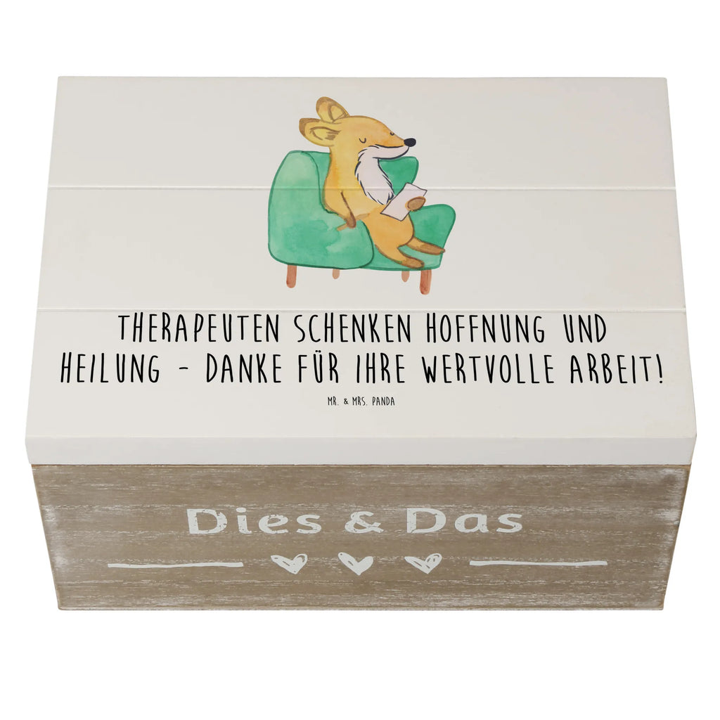 Holzkiste Therapeut Dankeschön Holzkiste, Kiste, Schatzkiste, Truhe, Schatulle, XXL, Erinnerungsbox, Erinnerungskiste, Dekokiste, Aufbewahrungsbox, Geschenkbox, Geschenkdose