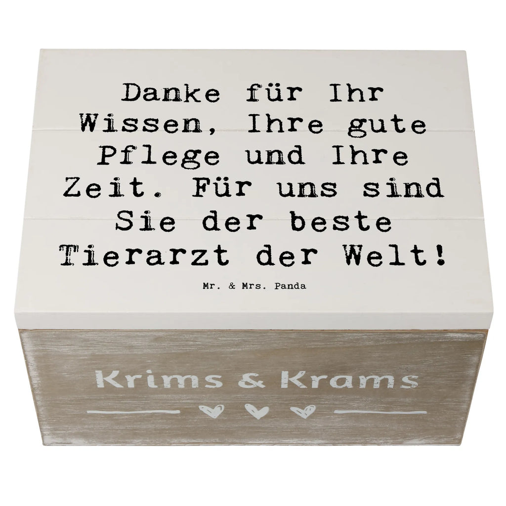 Holzkiste Danke für Ihr Wissen, Ihre gute Pflege und Ihre Zeit. Für uns sind Sie der beste Tierarzt der Welt! Holzkiste, Kiste, Schatzkiste, Truhe, Schatulle, XXL, Erinnerungsbox, Erinnerungskiste, Dekokiste, Aufbewahrungsbox, Geschenkbox, Geschenkdose