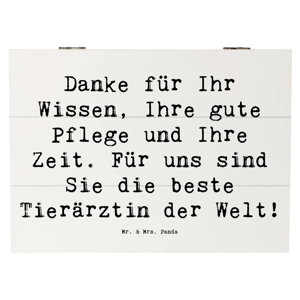 Holzkiste Danke für Ihr Wissen, Ihre gute Pflege und Ihre Zeit. Für uns sind Sie die beste Tierärztin der Welt! Holzkiste, Kiste, Schatzkiste, Truhe, Schatulle, XXL, Erinnerungsbox, Erinnerungskiste, Dekokiste, Aufbewahrungsbox, Geschenkbox, Geschenkdose