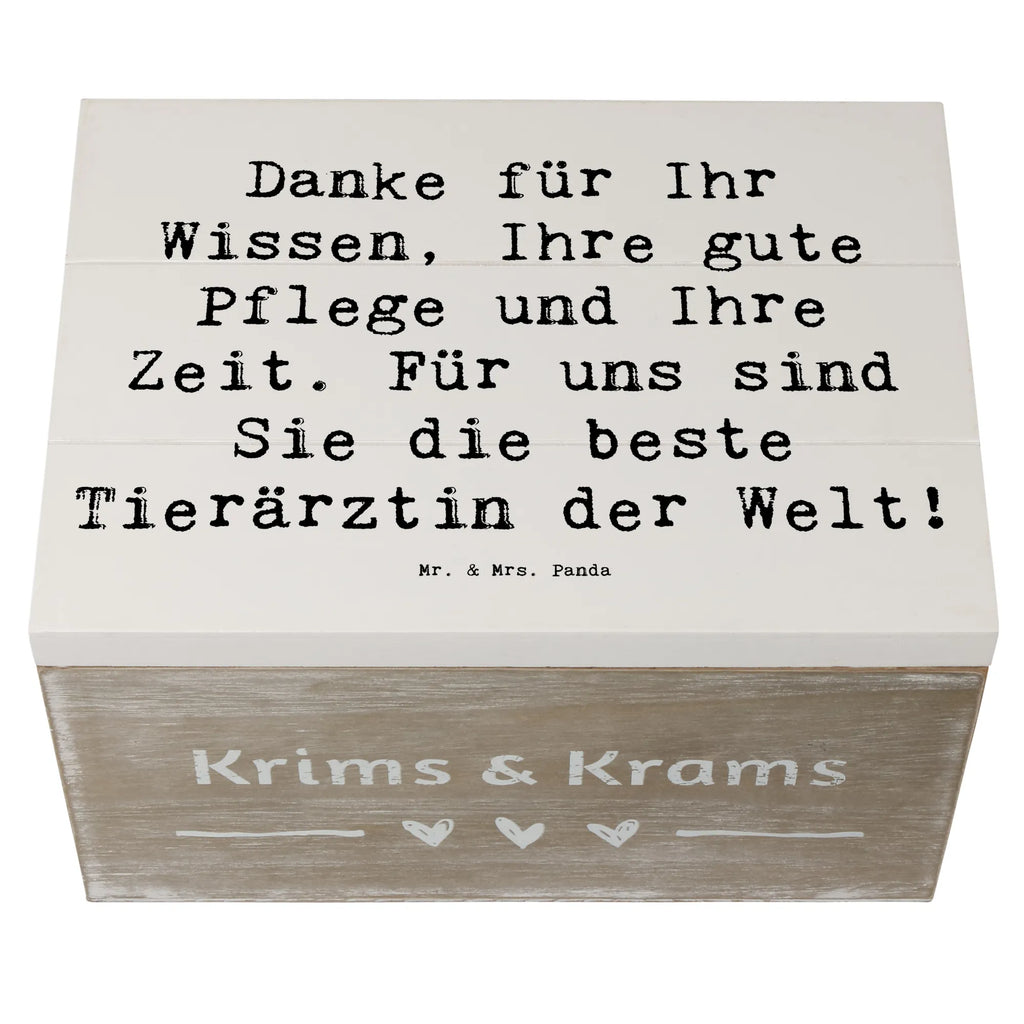 Holzkiste Danke für Ihr Wissen, Ihre gute Pflege und Ihre Zeit. Für uns sind Sie die beste Tierärztin der Welt! Holzkiste, Kiste, Schatzkiste, Truhe, Schatulle, XXL, Erinnerungsbox, Erinnerungskiste, Dekokiste, Aufbewahrungsbox, Geschenkbox, Geschenkdose