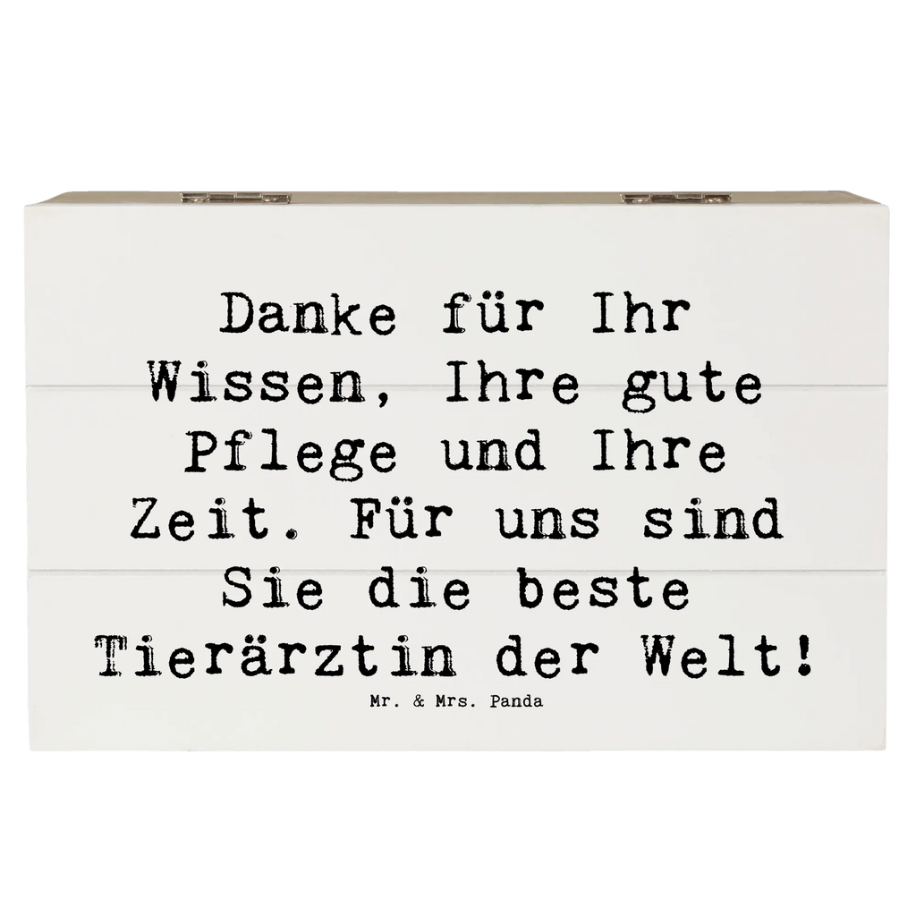 Holzkiste Danke für Ihr Wissen, Ihre gute Pflege und Ihre Zeit. Für uns sind Sie die beste Tierärztin der Welt! Holzkiste, Kiste, Schatzkiste, Truhe, Schatulle, XXL, Erinnerungsbox, Erinnerungskiste, Dekokiste, Aufbewahrungsbox, Geschenkbox, Geschenkdose