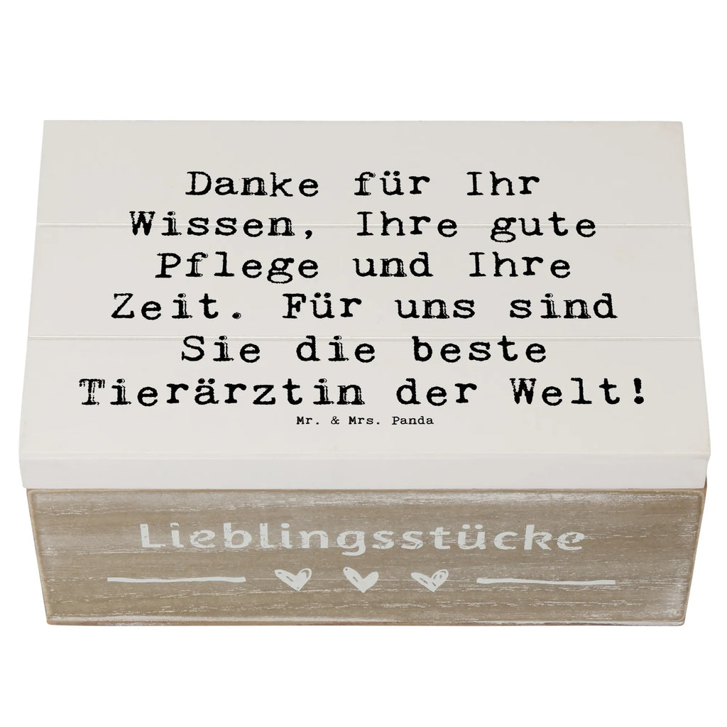 Holzkiste Danke für Ihr Wissen, Ihre gute Pflege und Ihre Zeit. Für uns sind Sie die beste Tierärztin der Welt! Holzkiste, Kiste, Schatzkiste, Truhe, Schatulle, XXL, Erinnerungsbox, Erinnerungskiste, Dekokiste, Aufbewahrungsbox, Geschenkbox, Geschenkdose